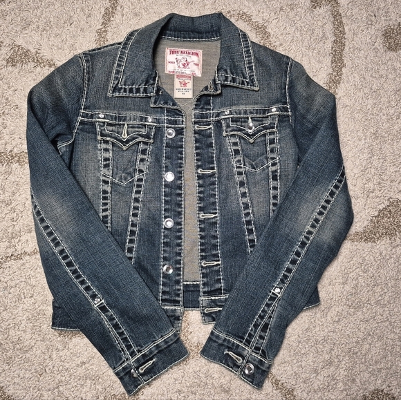 XS True Religion Disco Emily Jean Jacket - Picture 9 of 9